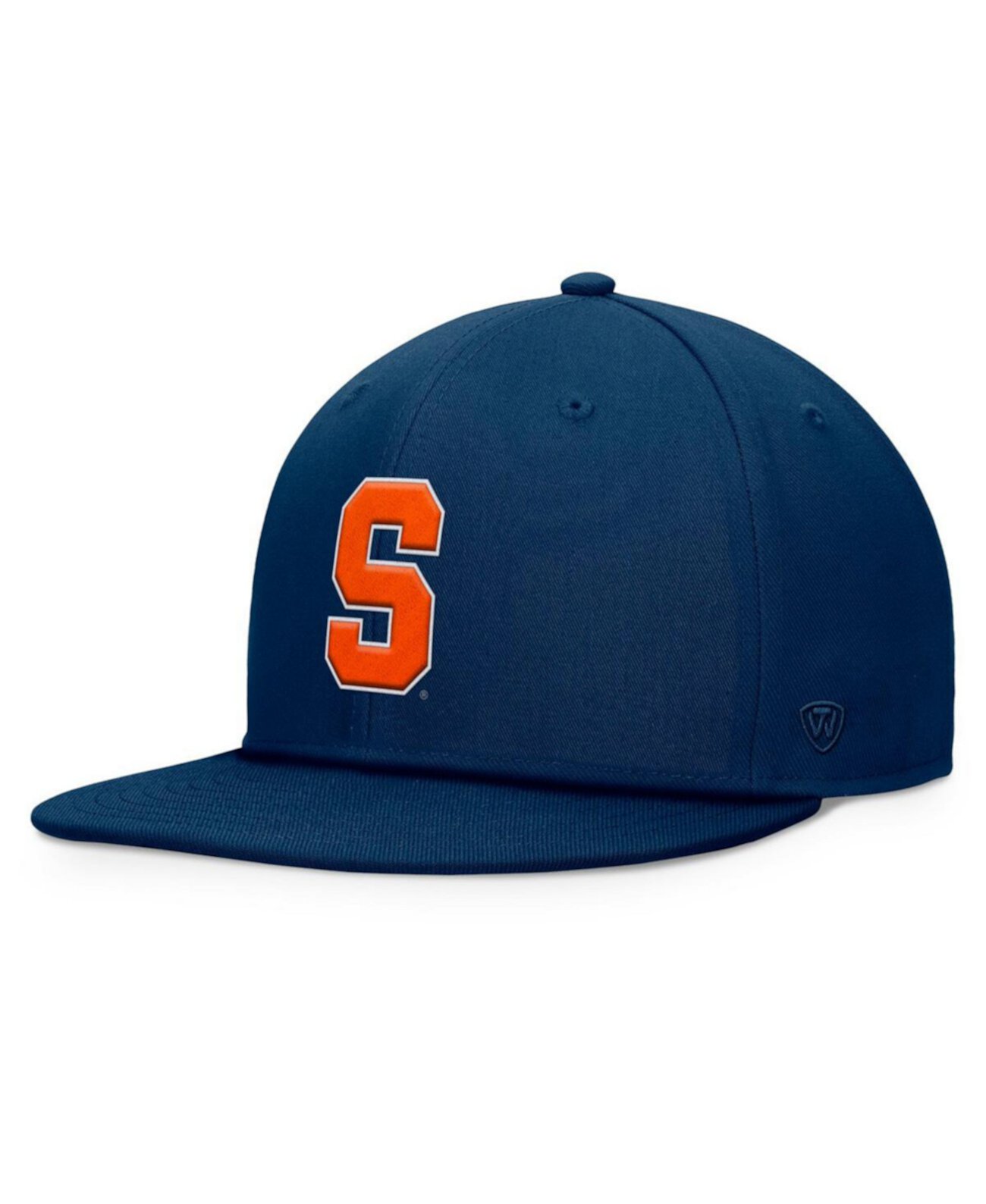 Men's Navy Syracuse Orange Fundamental Snapback Hat Top of the World