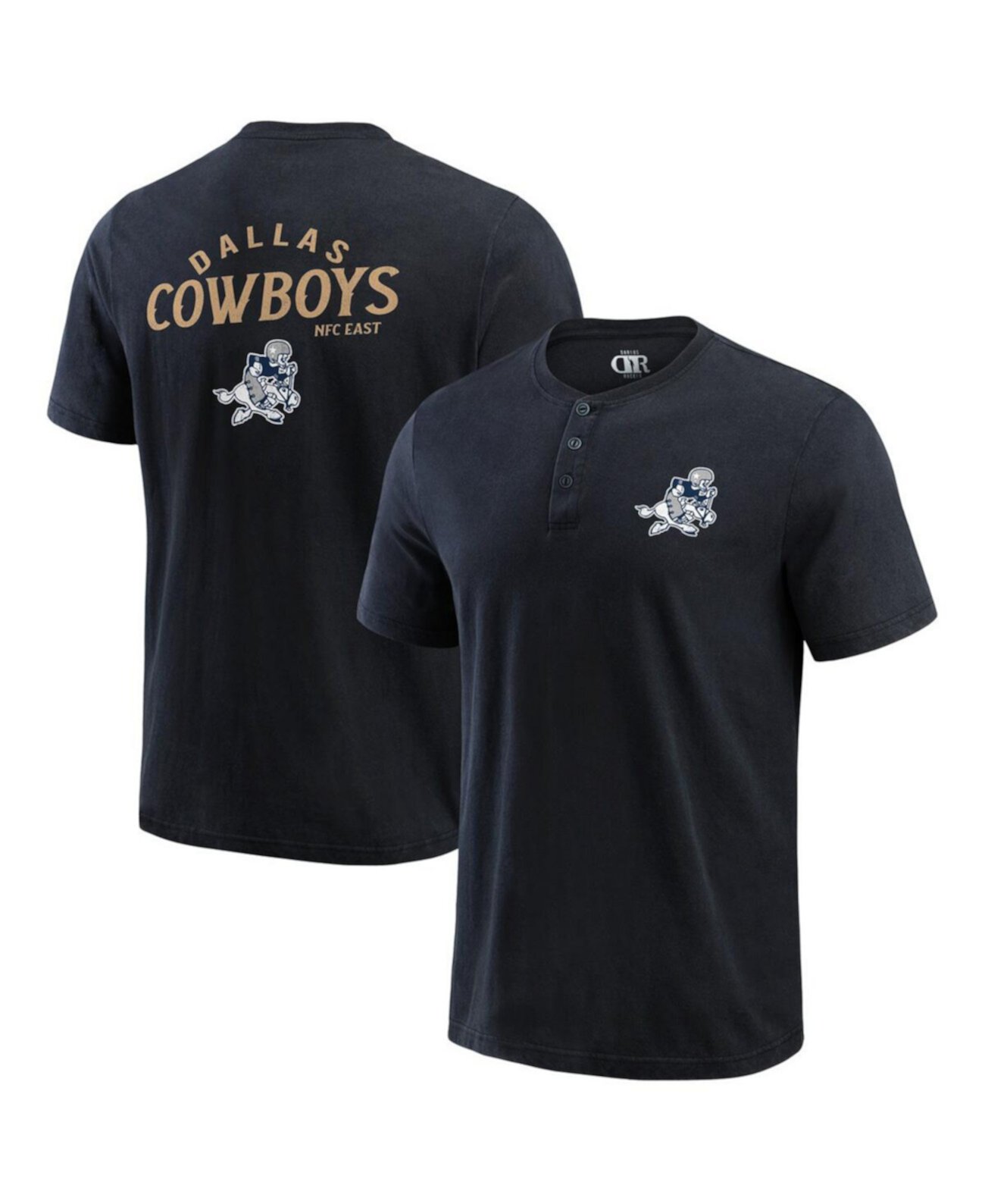 Мужская Джерси Fanatics Dallas Cowboys Washed Henley Fanatics