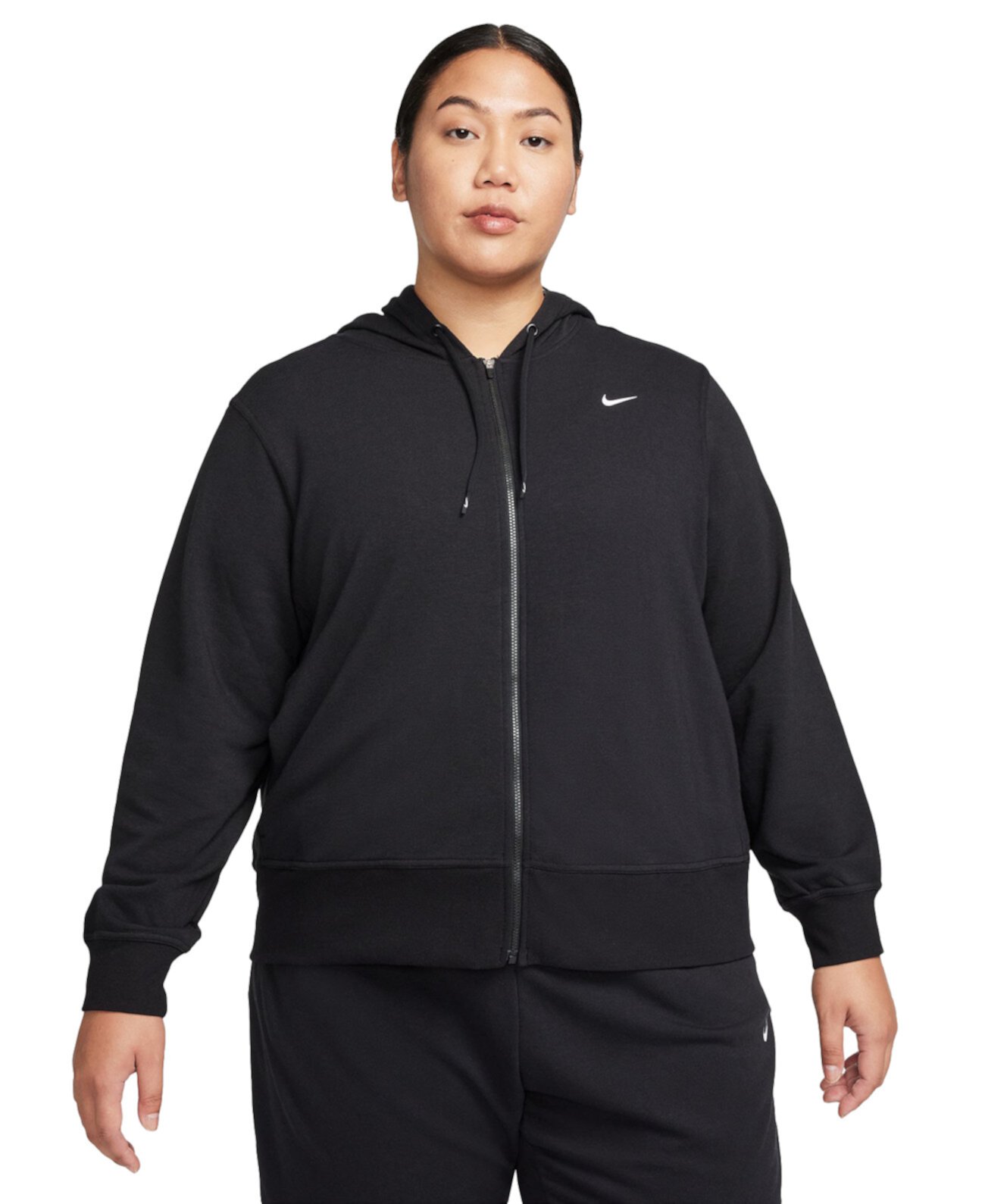 Женское Худи Nike Plus Size Dri-FIT One с Полной Молнией Nike