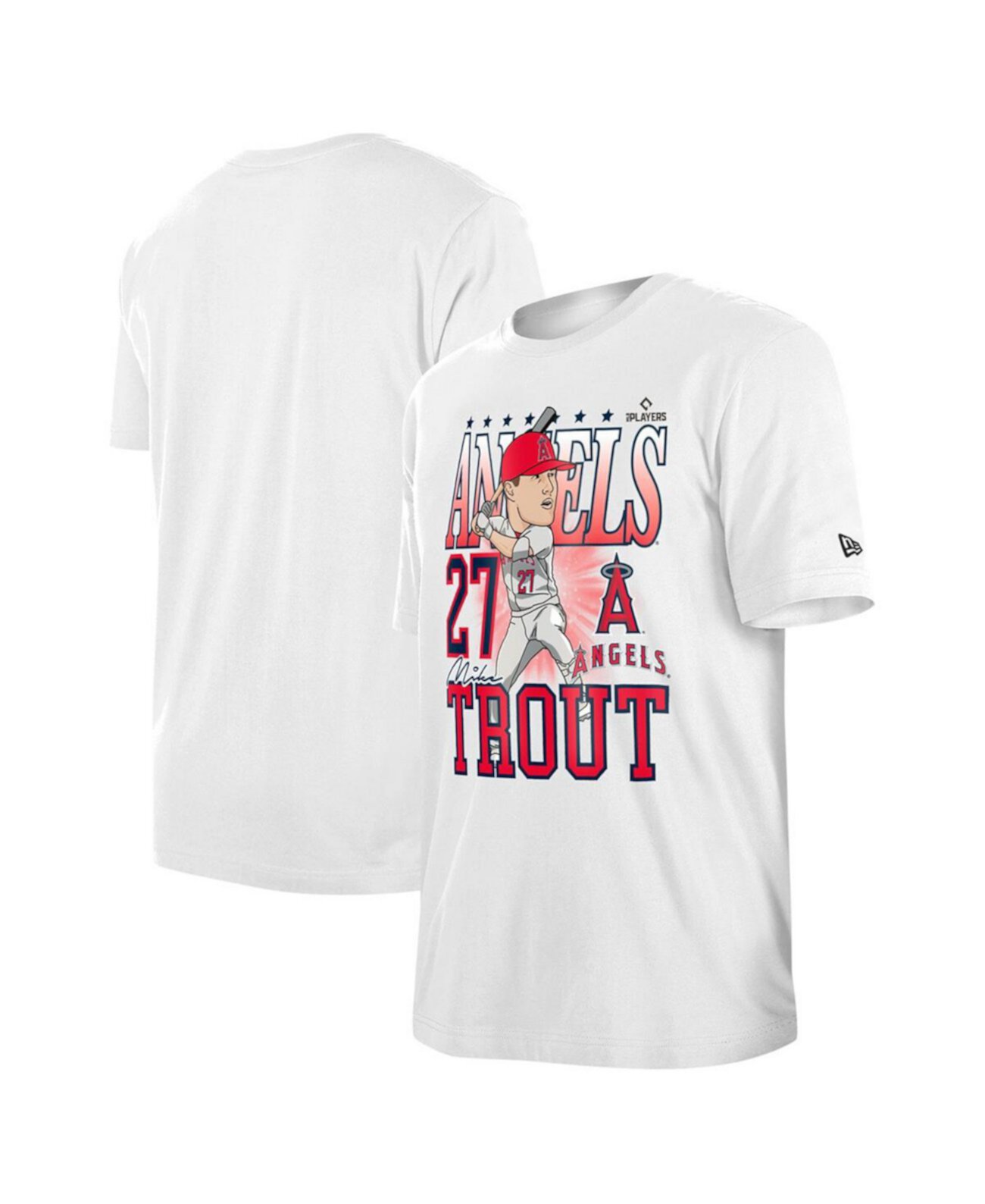 Мужская Джерси New Era Mike Trout Белая New Era