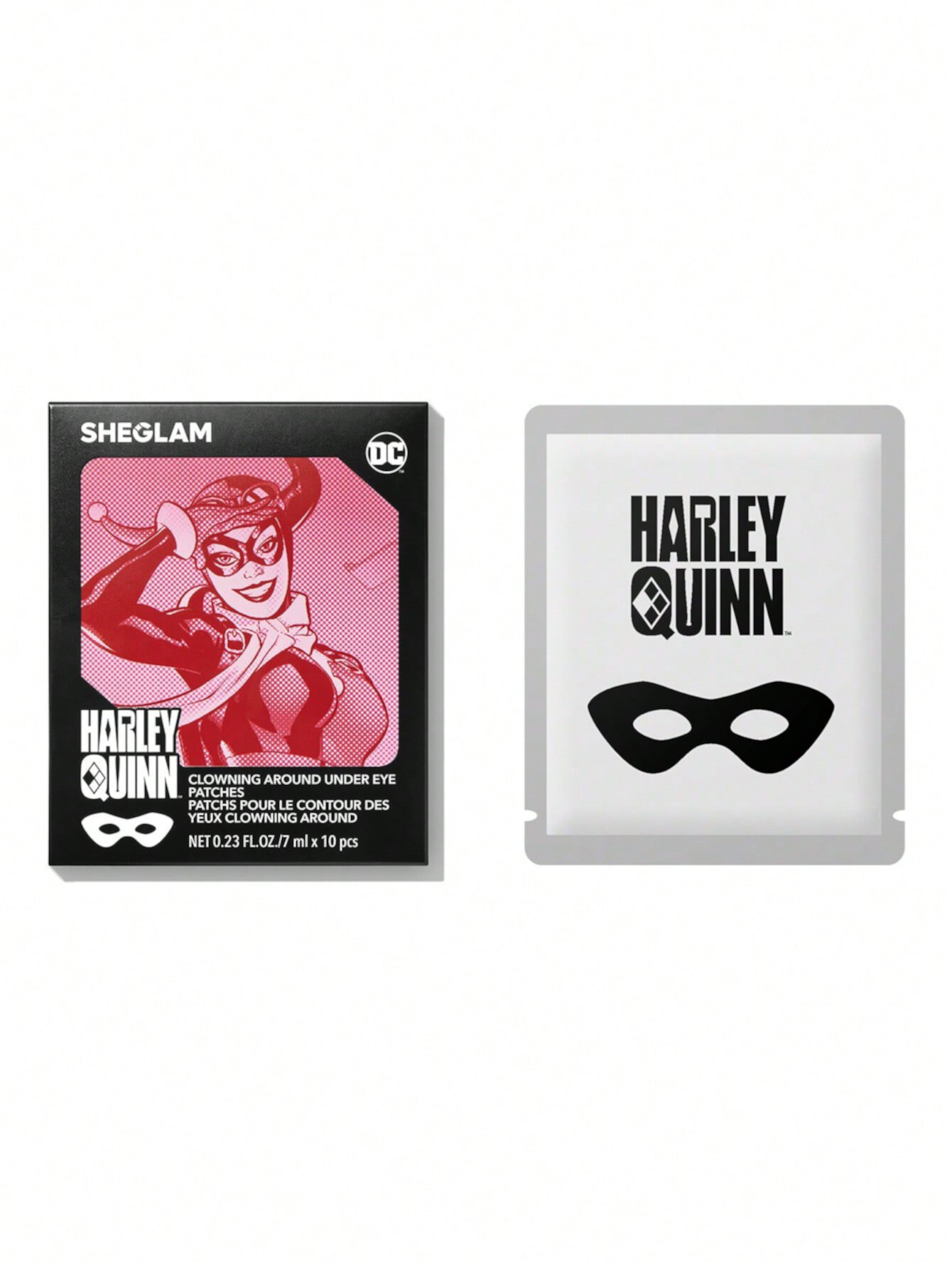 Harley Quinn X SHEGLAM Clowning Around Under Eye Patches SHEGLAM