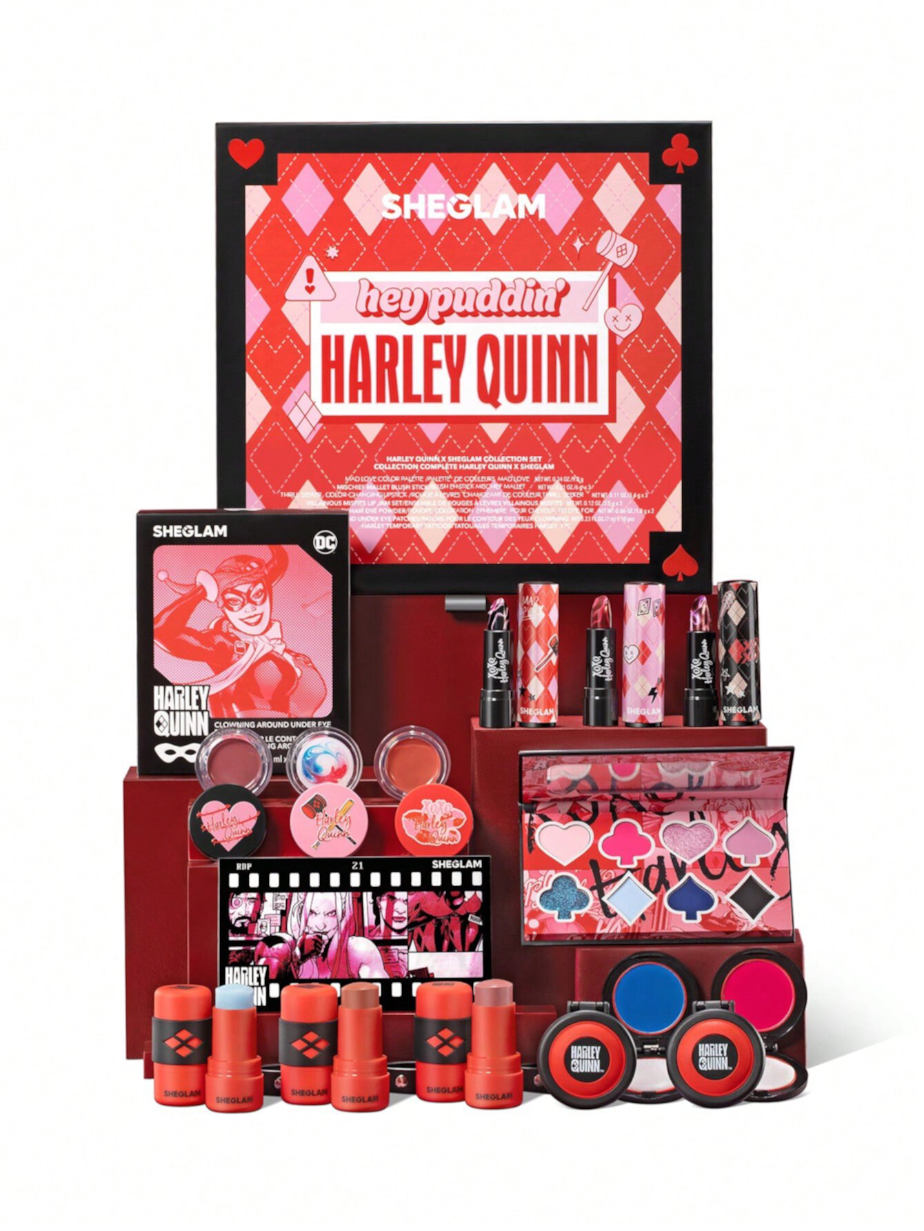 Harley Quinn X SHEGLAM Collection Set SHEGLAM