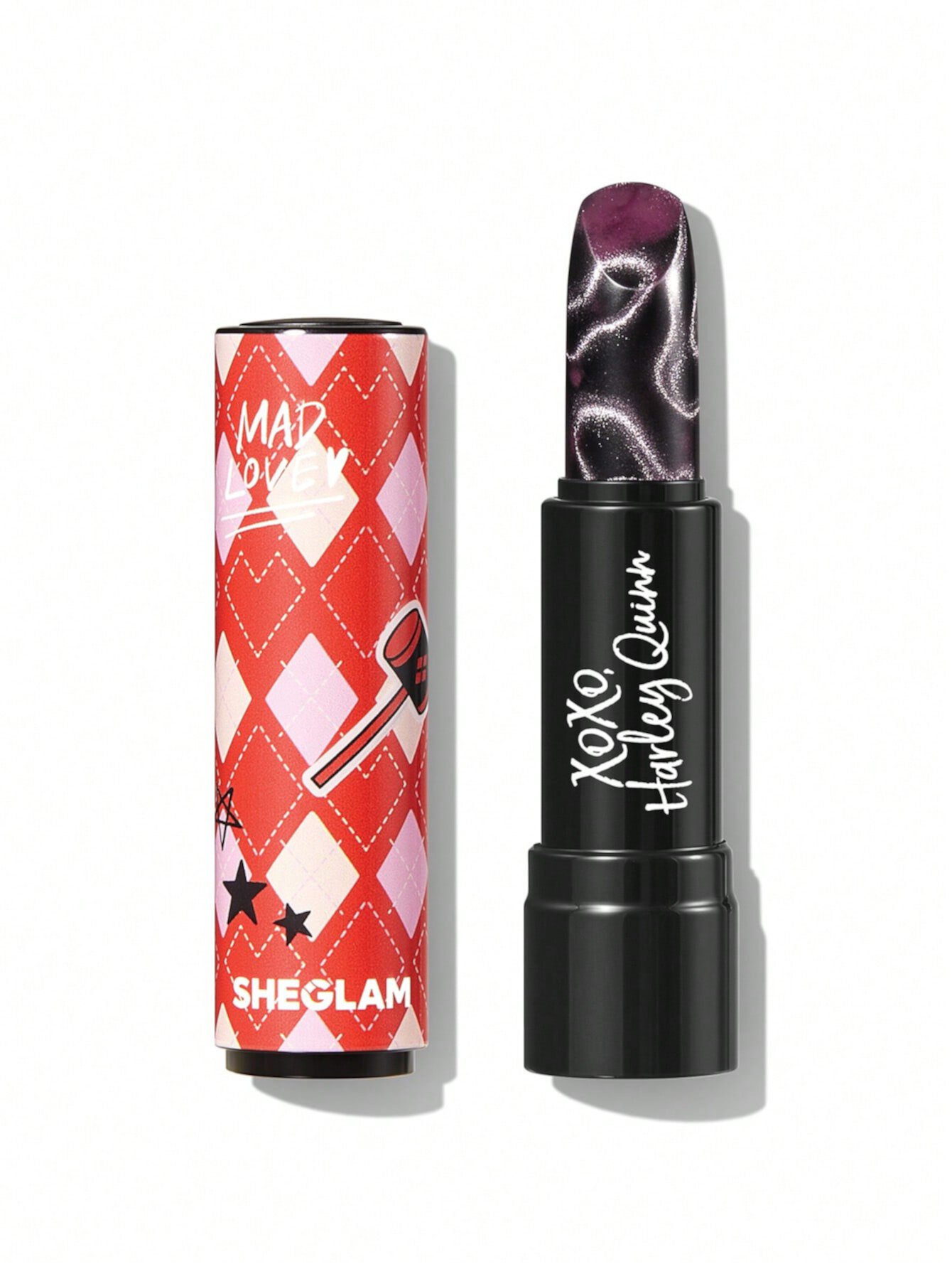 Harley Quinn X SHEGLAM Thrill Seeker Color-Changing Lipstick-Gotham SHEGLAM