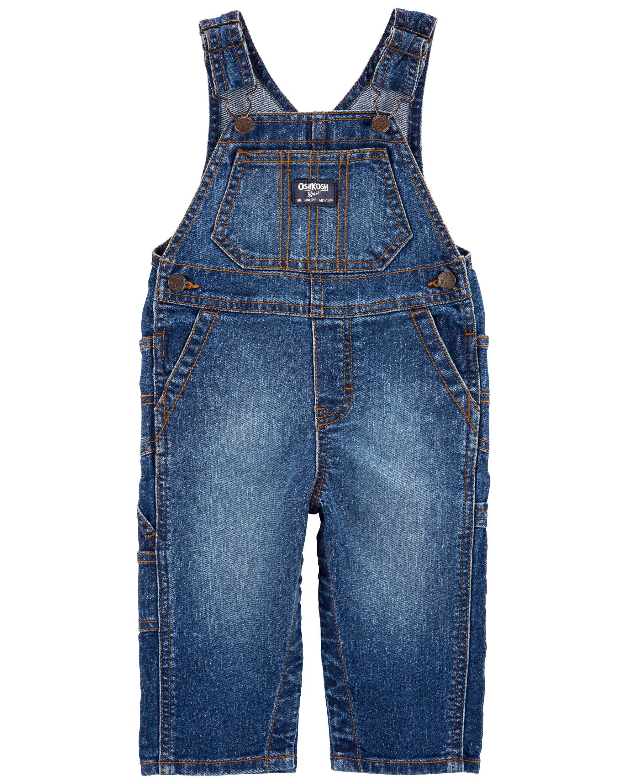 Детские джинсовые комбинезоны Carter's Stretch Denim Classic Carter's