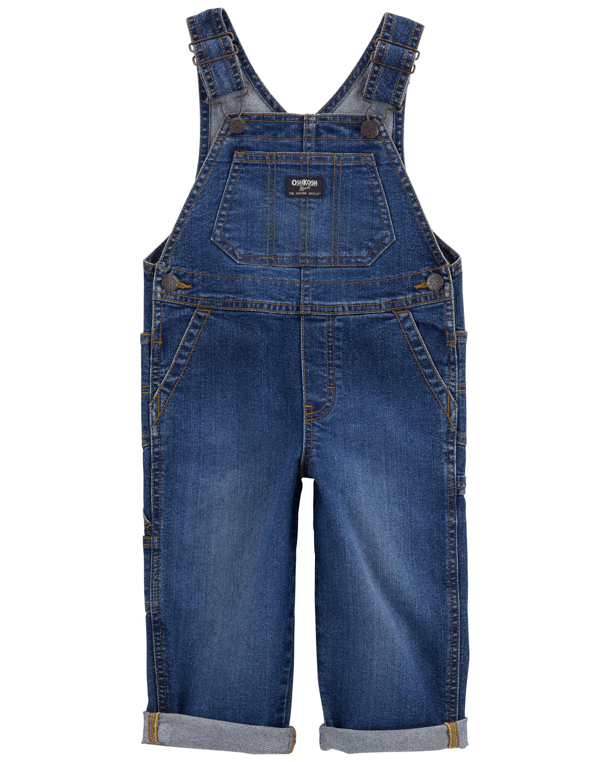 Детские джинсовые комбинезоны Carter's Toddler Stretch Denim Carter's