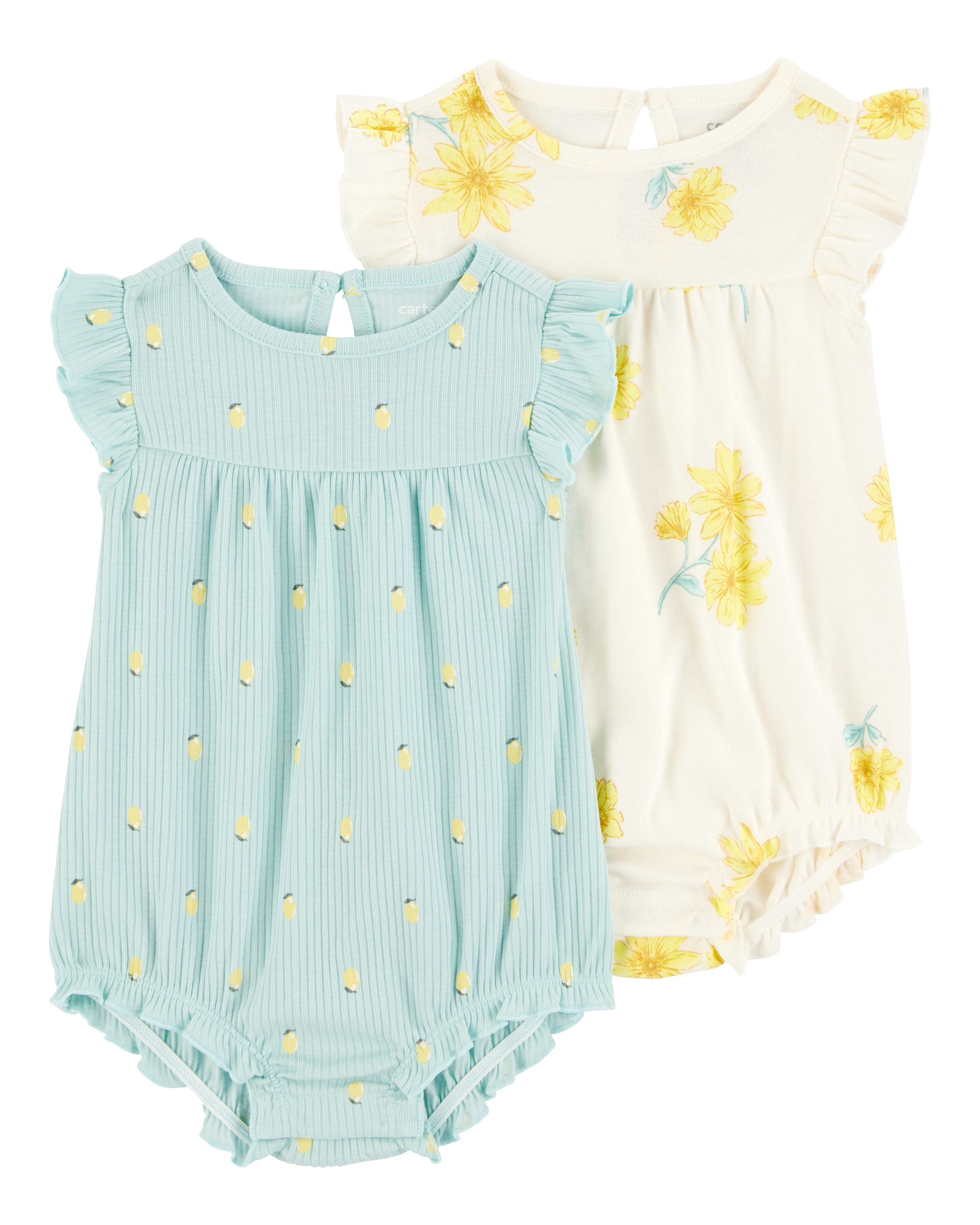 Детские Ромперы Carter's 2-Pack Floral Carter's