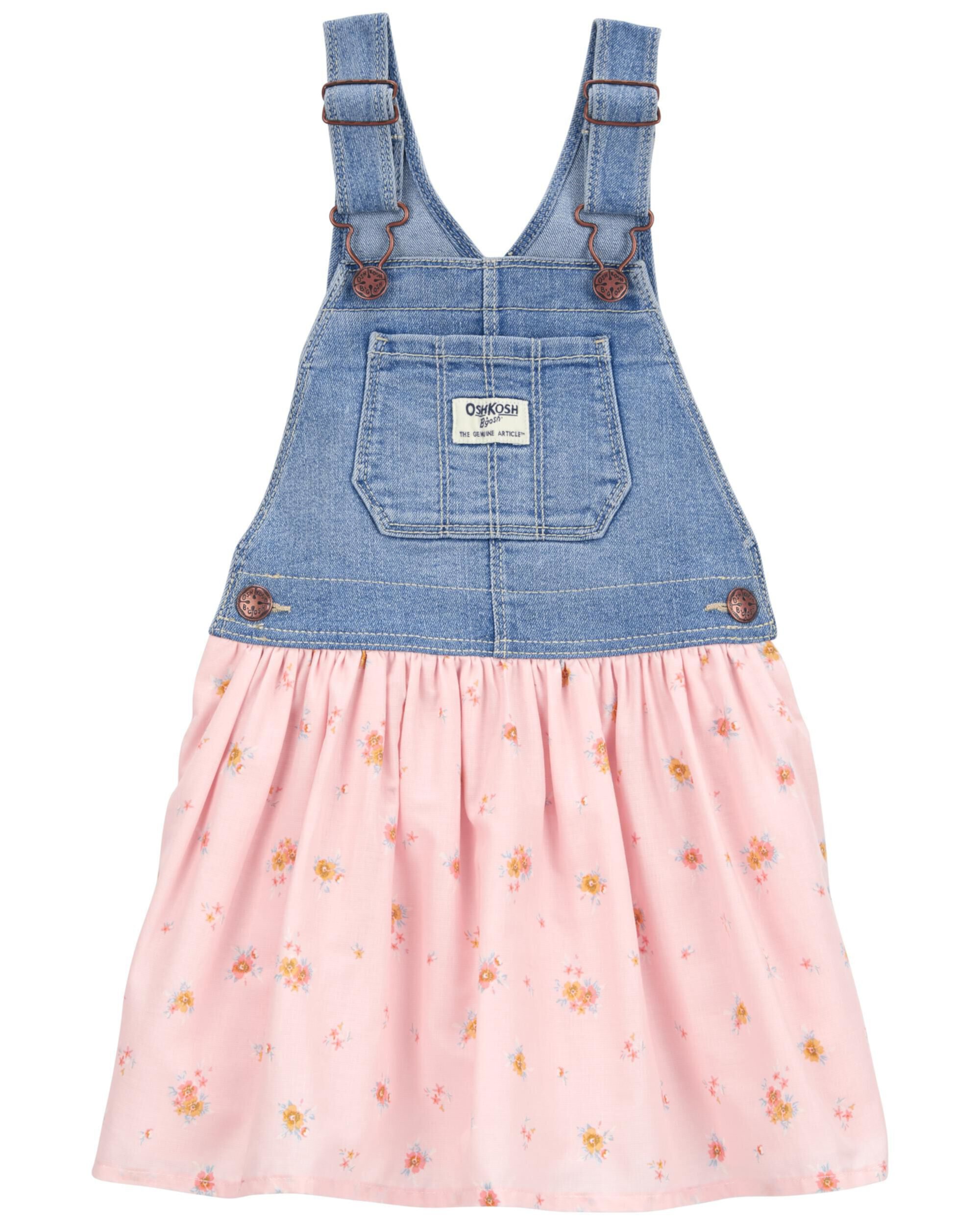 Детское Платье Carter's Baby Floral Stretch Denim Carter's