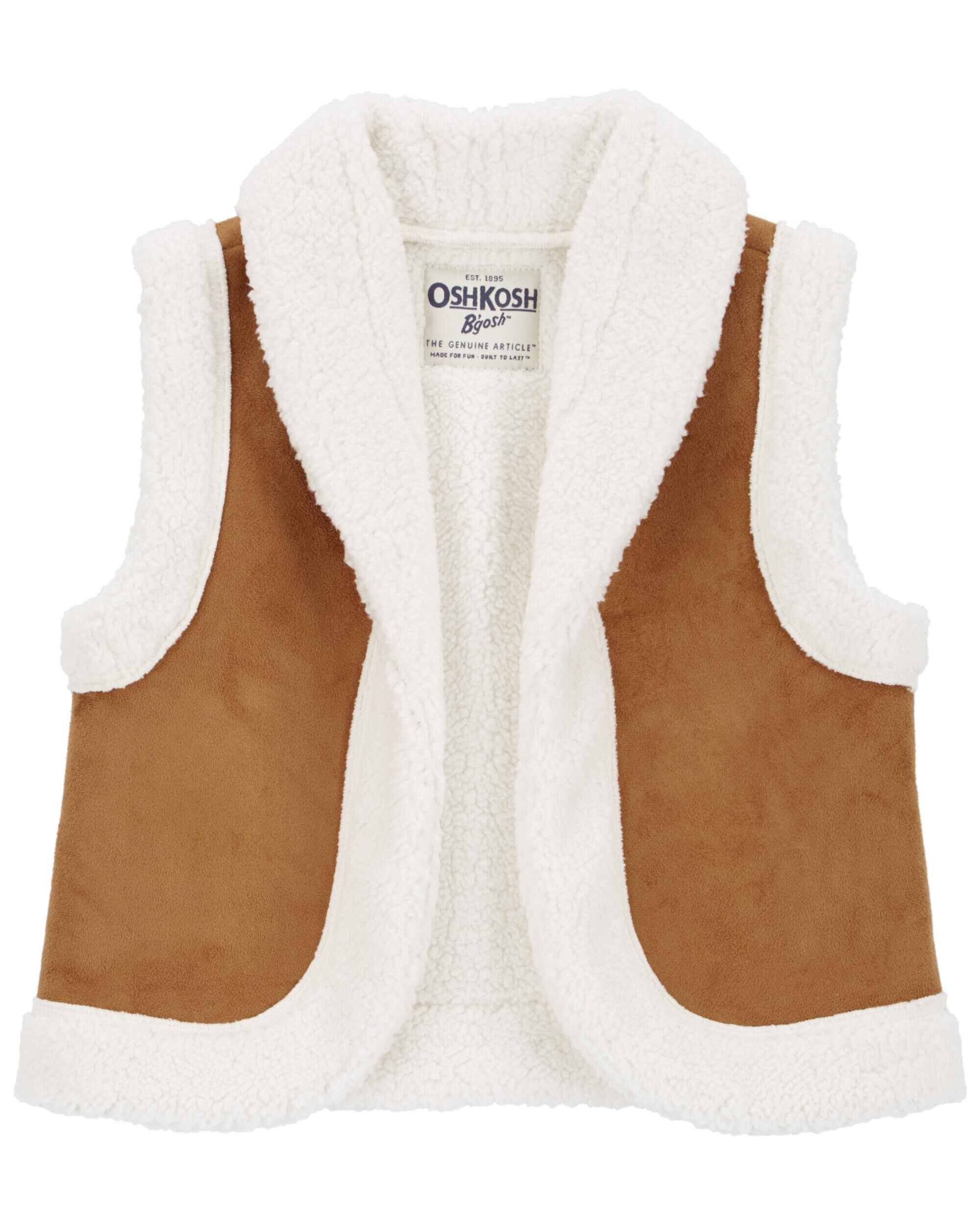 Детская Ветровка Carter's Baby Fleece Vest - Коричневая Carter's