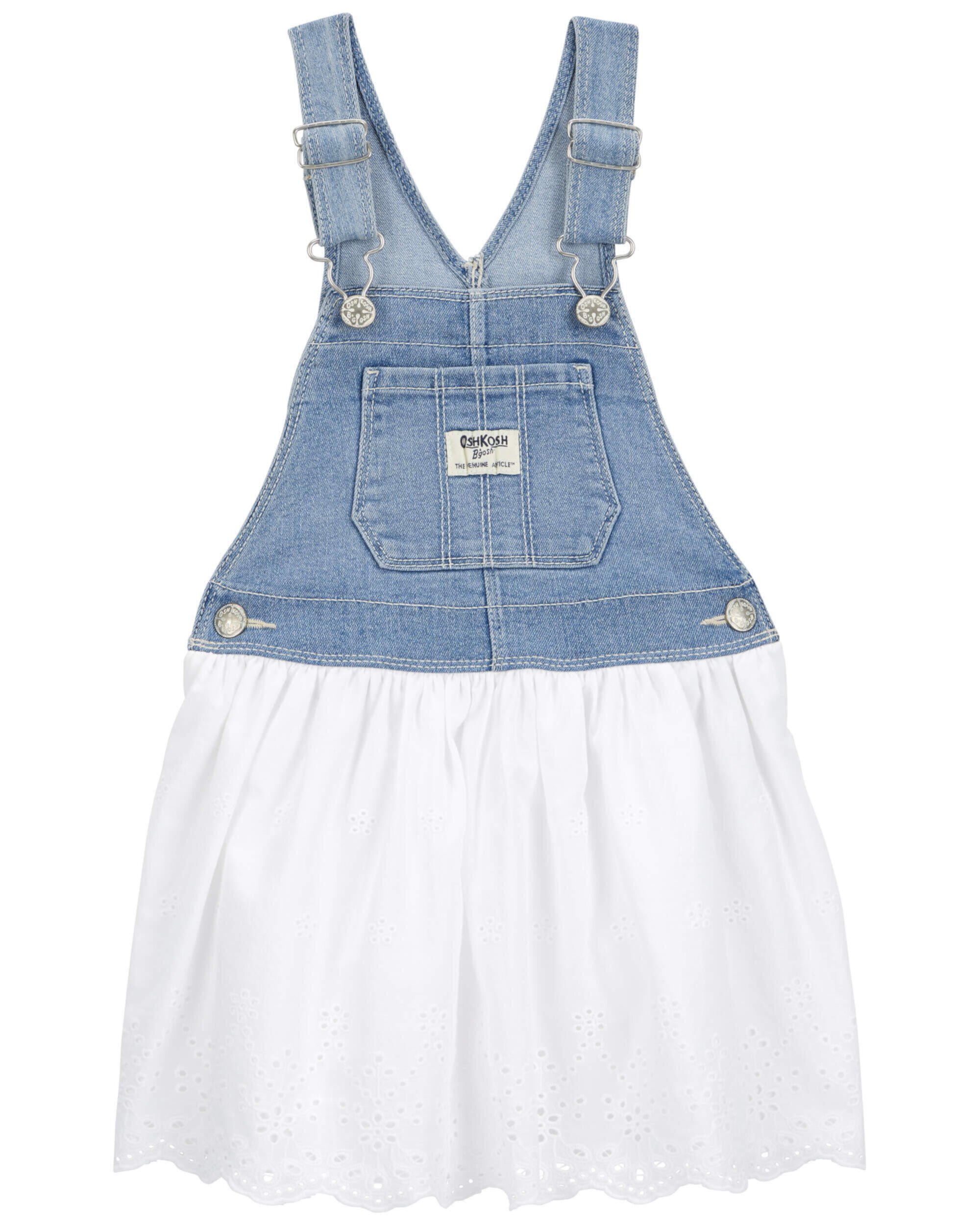 Детское Платье Carter's Baby Stretch Denim Eyelet Carter's