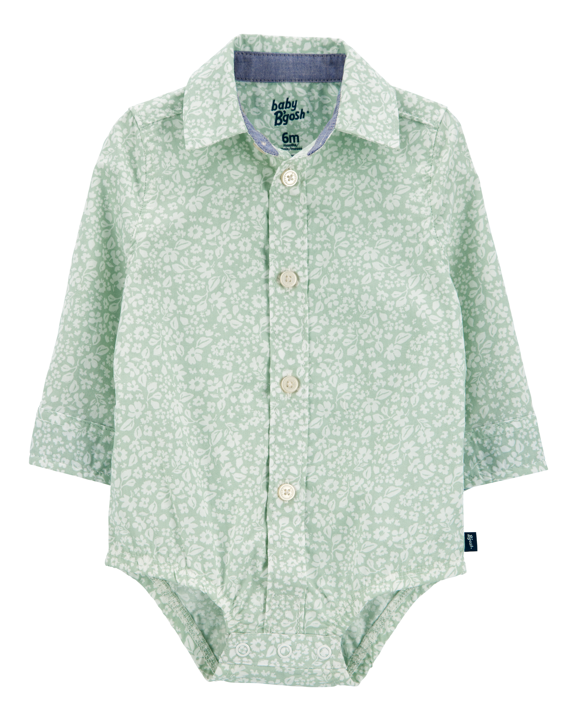 Детское Боди Carter's Floral Button-Front Carter's