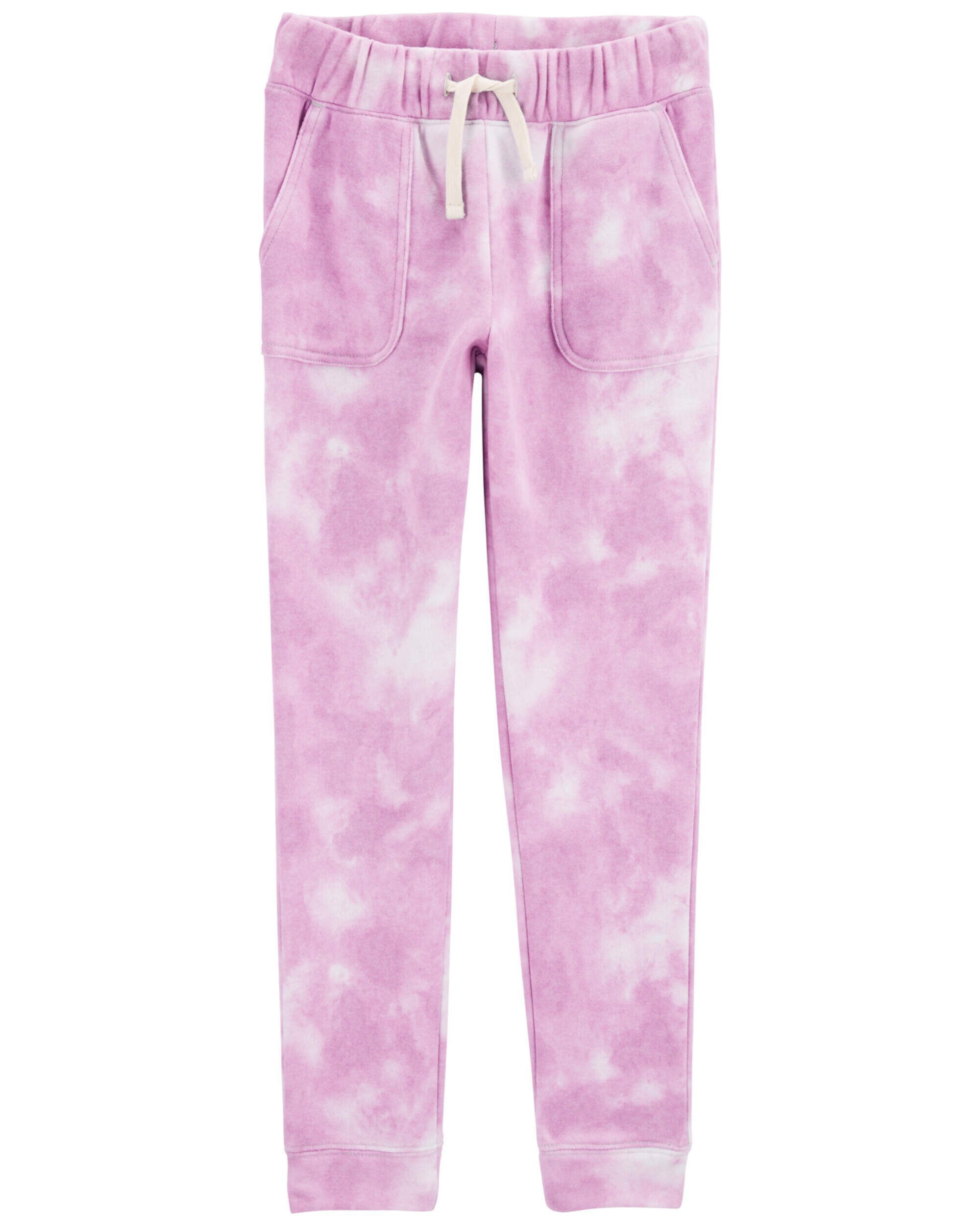 Детские брюки Carter's Kid Tie Dye Fleece Pants - Purple Carter's