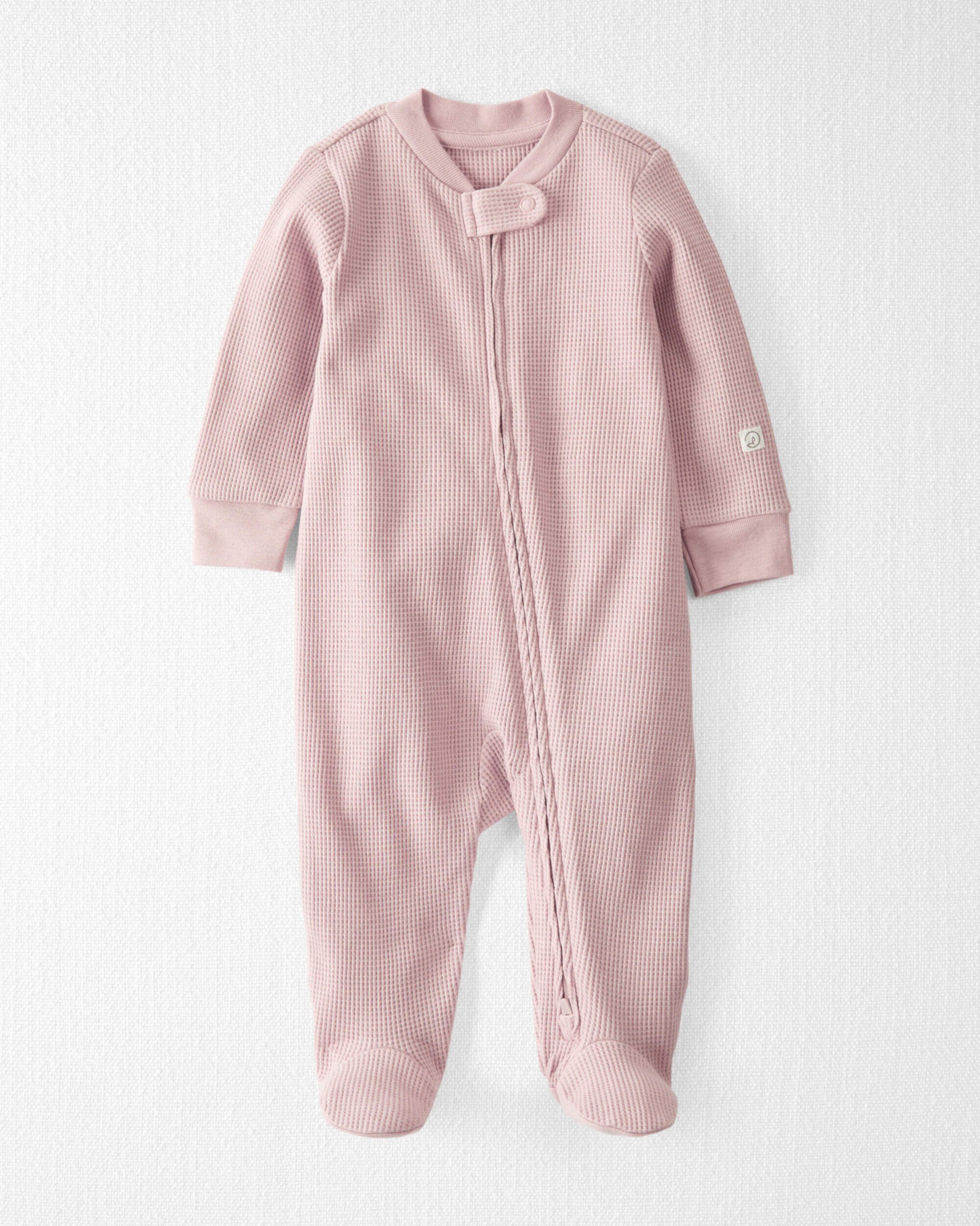 Детские пижамы Carter's Organic Cotton Waffle Knit Sleep & Play Carter's