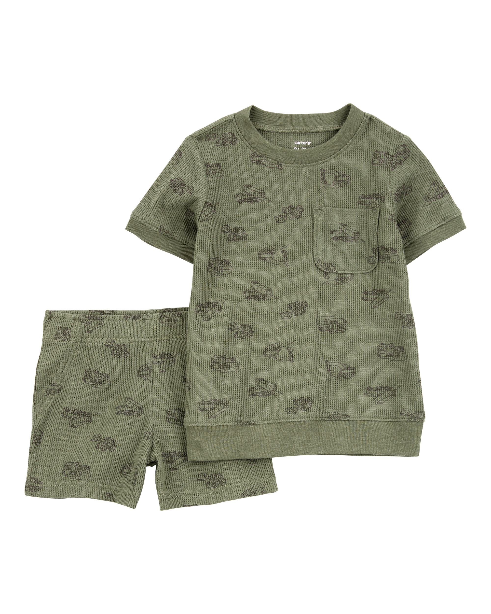 Детский Комплект Одежды Carter's 2-Пiece Construction Outfit Set Carter's