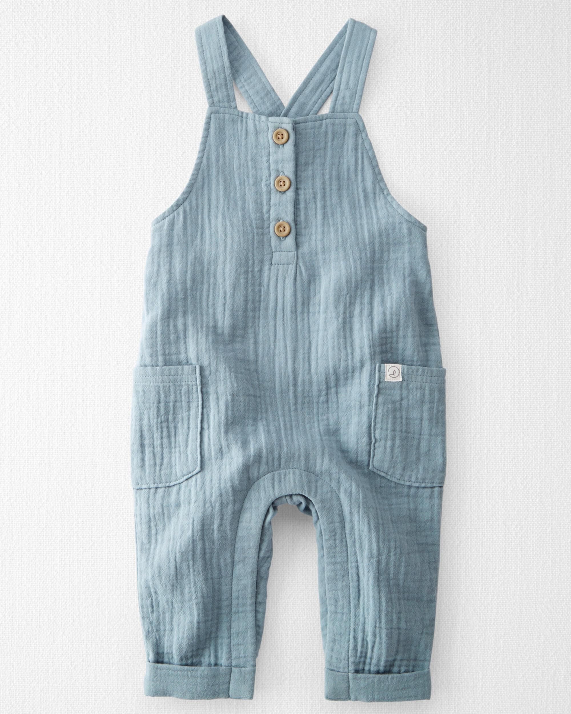 К детскому Ромперу Carter's Organic Cotton Gauze Overall Carter's