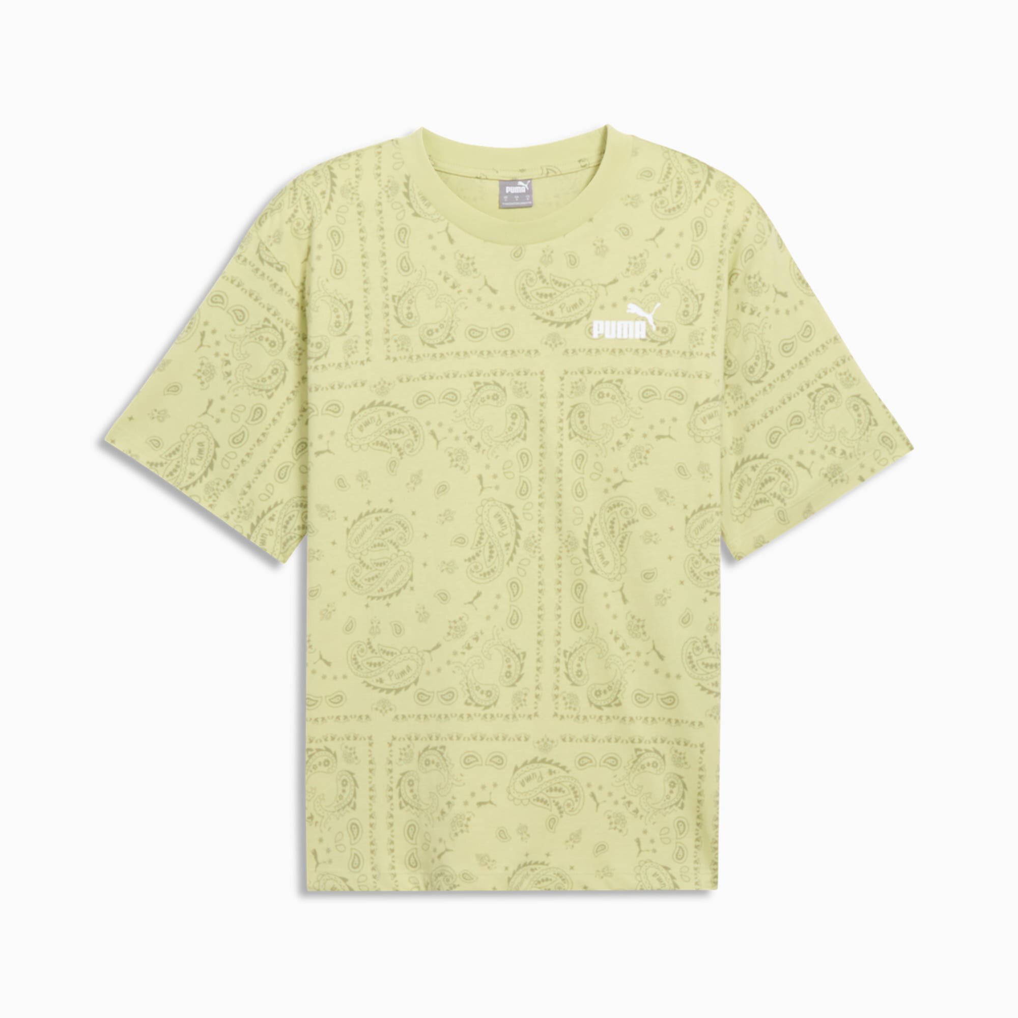 Essentials Paisley Women's Patterned Tee PUMA