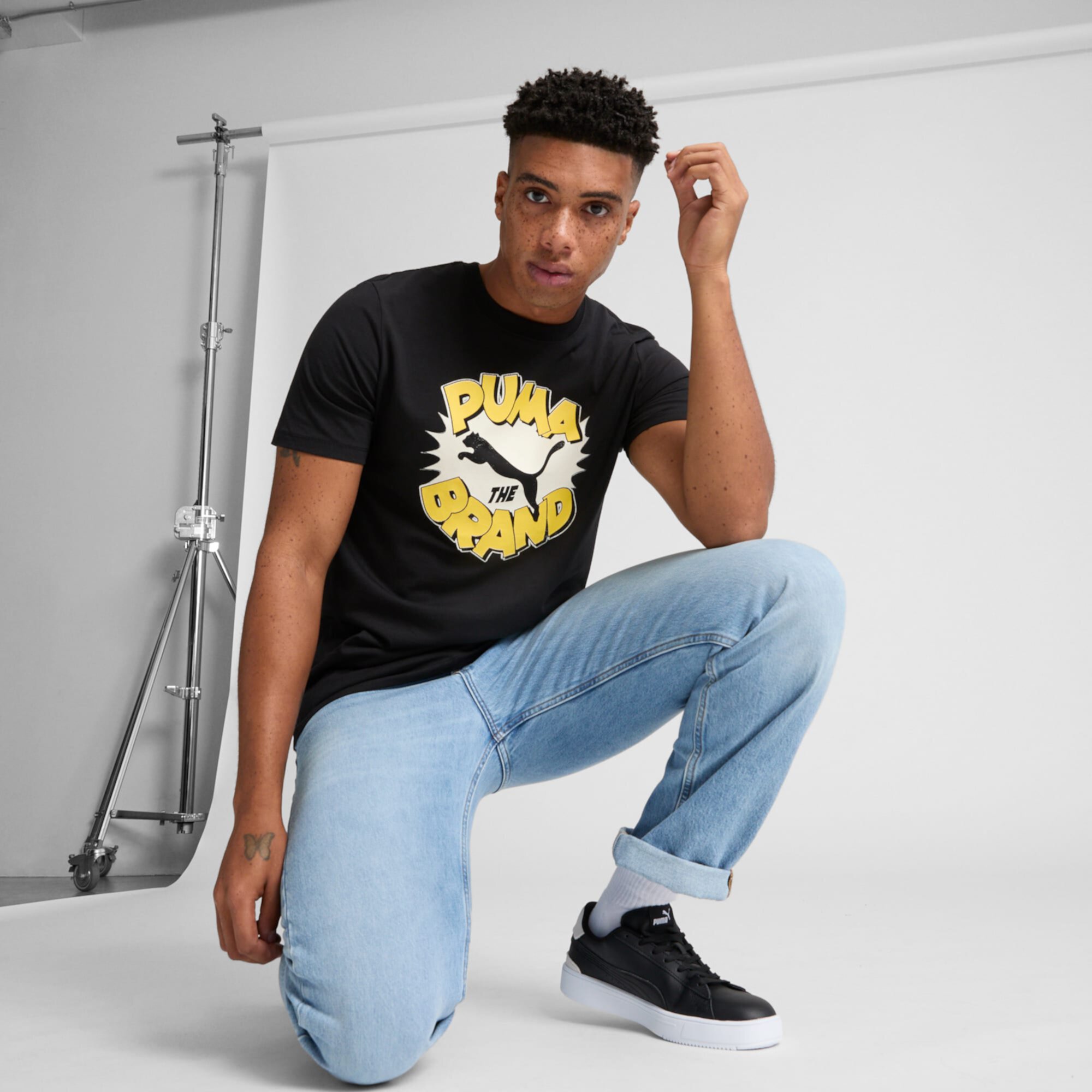 PUMA The Brand Men's Tee PUMA