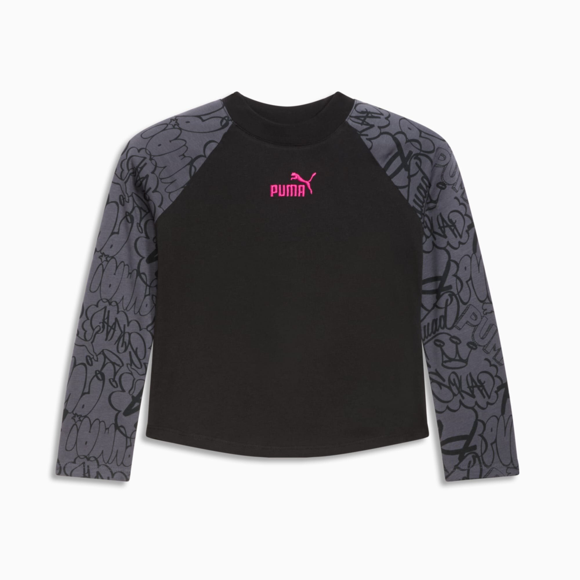 Vibe Check Little Kids' Long Sleeve Shirt PUMA