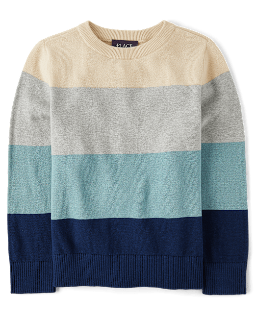 Boys Striped Sweater The Children`s Place