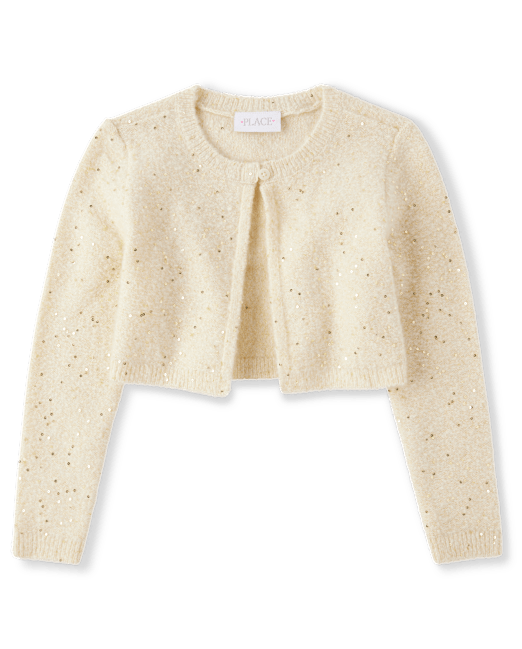 Girls Sequin Cardigan The Children`s Place