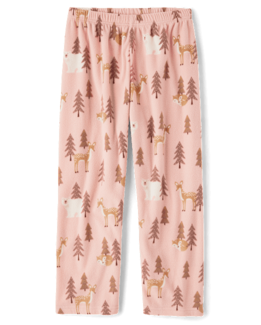 Girls Animal Microfleece Pajama Pants The Children`s Place