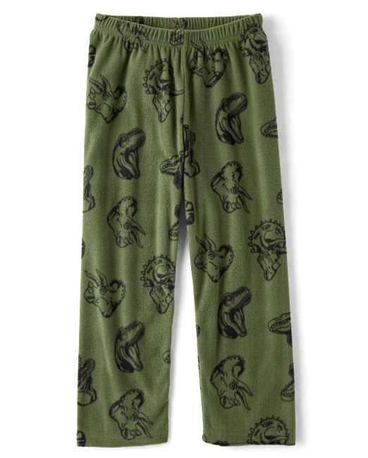 Boys Dino Microfleece Pajama Pants The Children`s Place