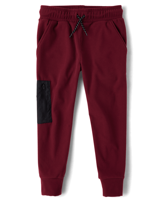 Boys Zip Pocket Jogger Pants The Children`s Place