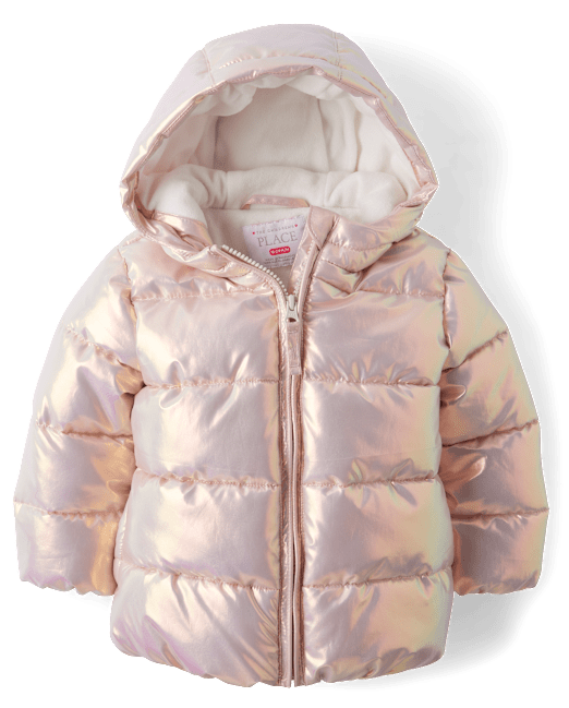 Детская Куртка The Children`s Place High Shine Quilted Puffer The Children`s Place