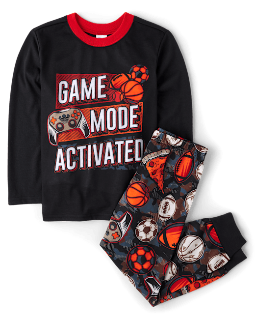 Boys Game Mode Pajamas The Children`s Place