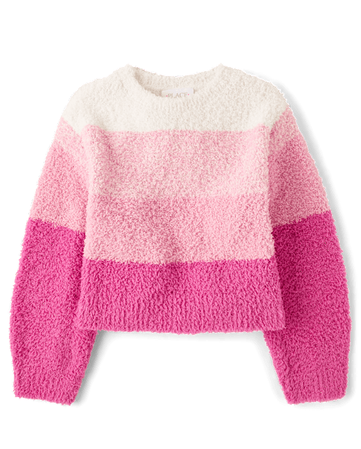 Girls Striped Sweater The Children`s Place