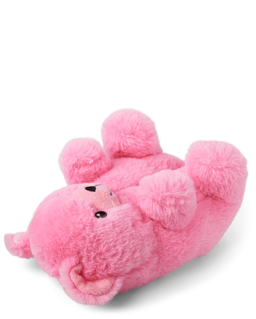 Toddler Girls Bear Slippers The Children`s Place