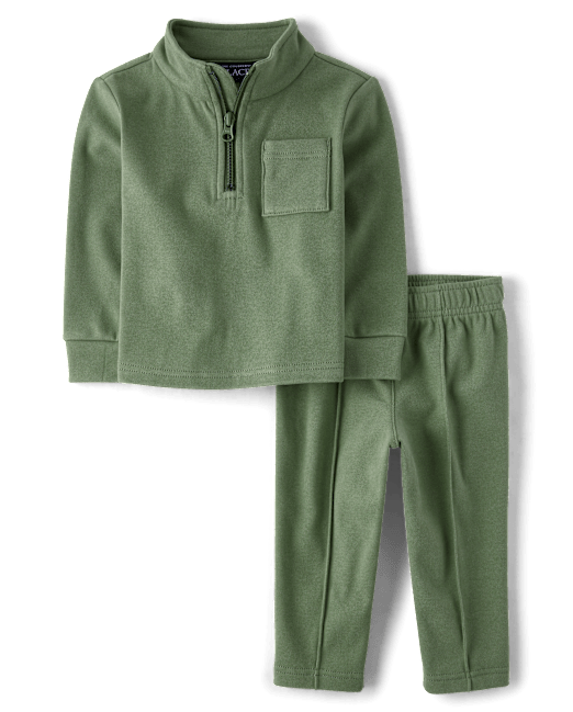 Baby And Toddler Boys Ribbed 2-Piece Outfit Set The Children`s Place