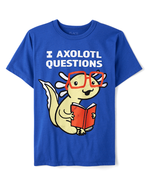 Boys Axolotl Graphic Tee The Children`s Place