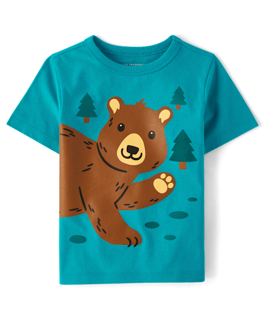 Детская Футболка The Children`s Place Bear Graphic The Children`s Place