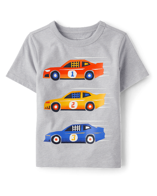 Детские Футболки The Children`s Place Racecar Graphic Tee The Children`s Place