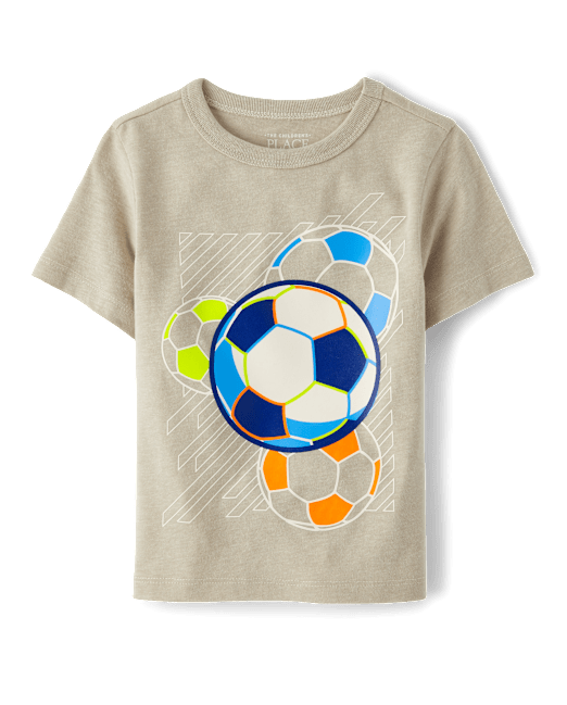 Детская Футболка The Children`s Place Soccer Ball Graphic Tee The Children`s Place