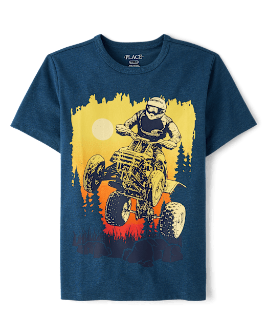 Boys Quad Bike Graphic Tee The Children`s Place