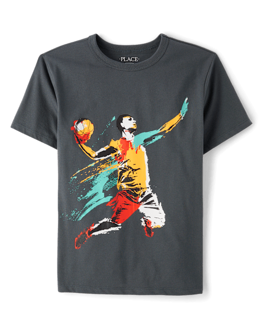 Boys Basketball Player Graphic Tee The Children`s Place