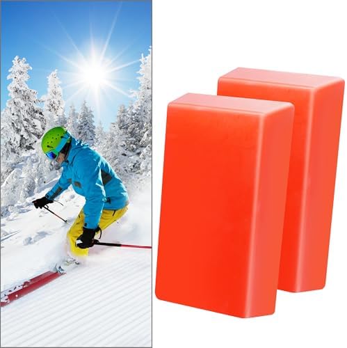 Snowboard and Ski Wax, Snow Block Wax Ski and Snowboard Racing Wax Universal Snowboarding Wax for Protecting The Ski and Snowboard Accessories SFNSM