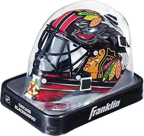 Chicago hawks Unsigned Franklin Sports Replica Mini Goalie Mask - Unsigned Mask Sports Memorabilia