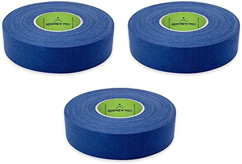 Renfrew Royal Blue Cloth Ice Hockey Tape - 3 Rolls Renfrew