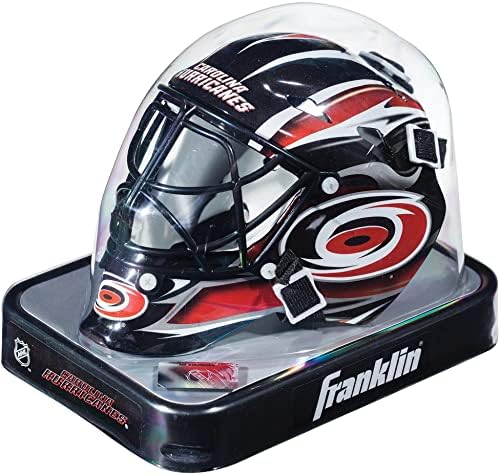 Carolina Hurricanes Unsigned Franklin Sports Replica Mini Goalie Mask - Unsigned Mask Sports Memorabilia