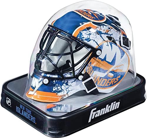 New York Islanders Unsigned Franklin Sports Replica Mini Goalie Mask - Unsigned Mask Sports Memorabilia