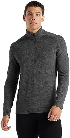 Мужская Базовая Майка Icebreaker 260 Tech Long Sleeve Half Zip Icebreaker