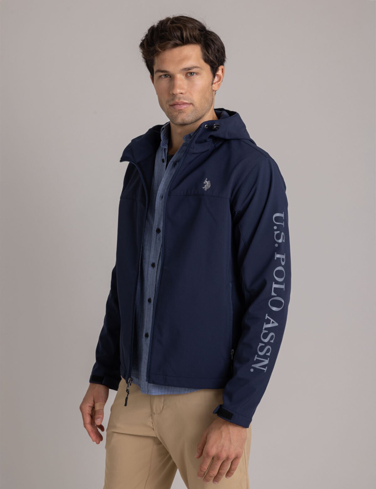 Флисовая куртка с логотипом POLAR FLEECE, U.S. POLO ASSN. U.S. Polo Assn.