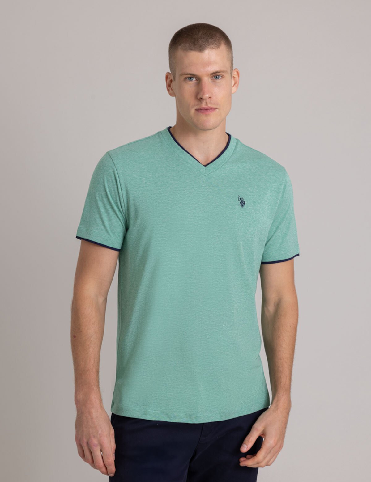 Мужская Футболка U.S. POLO ASSN. Double V-Neck U.S. POLO ASSN.