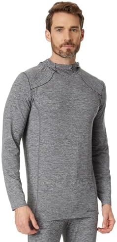 Hot Chillys Men's Clima Hoodie Midweight Relaxed Fit Base Layer Hot Chillys