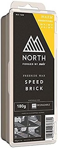 Воск для серфинга Swix North Speed Brick Теплый Весенний 180 г, Желтый Swix