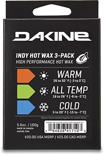 Воск для серфинга Dakine Indy Hot Wax - 5.6oz - универсальный, холодный и тёплый Dakine