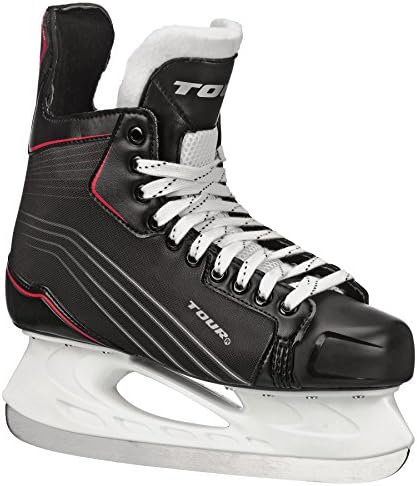 Tour Hockey Tr-750 Ice Hockey Skate, Black, 07 Roller Derby