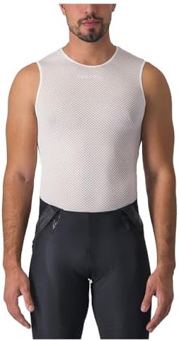 Castelli Men’s Pro Mesh 2.0 Sleeveless Jersey, Breathable Cycling Mesh Base Layer for Road, Gravel Biking & Racing Castelli